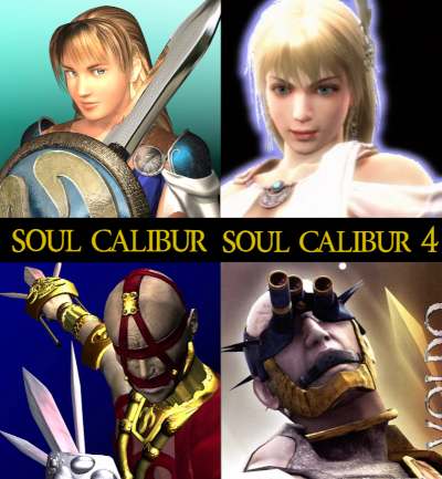 Comparing Sophitia and Voldo between Soul Calibur and Soul Calibur 4
